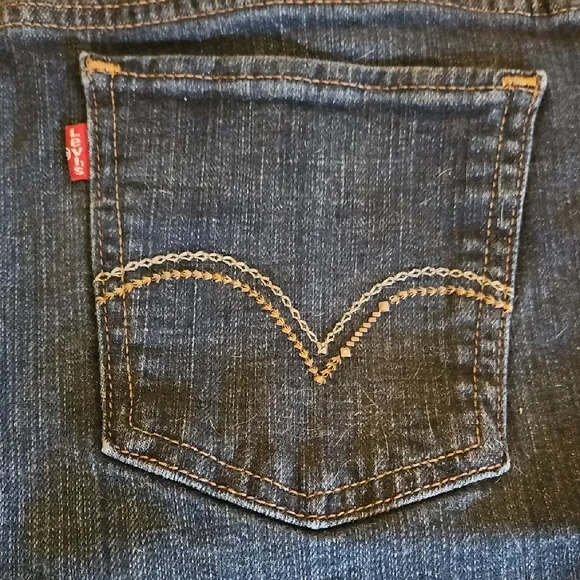 Levi's Blue Denim Jeans - Picture 3 of 7